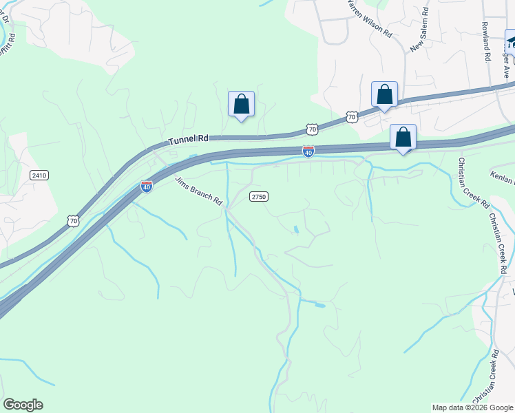 map of restaurants, bars, coffee shops, grocery stores, and more near 10 Spring Cove Road in Swannanoa