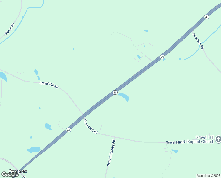 map of restaurants, bars, coffee shops, grocery stores, and more near 1 State Highway 49 in Denton