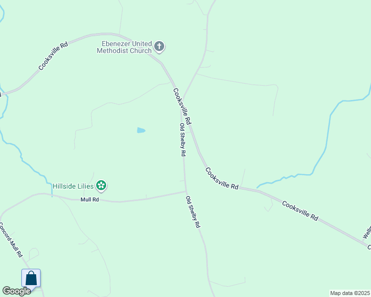 map of restaurants, bars, coffee shops, grocery stores, and more near 6916 Old Shelby Road in Vale