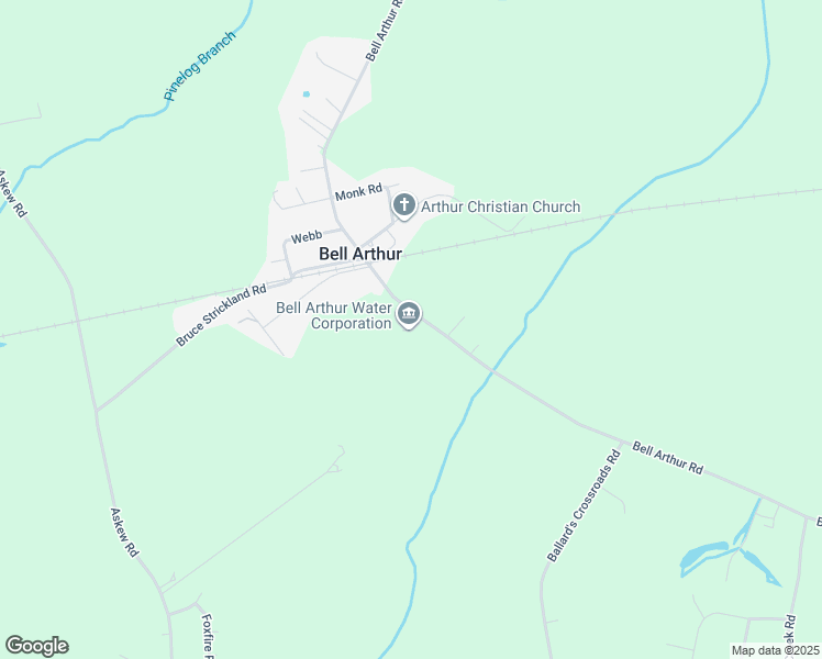 map of restaurants, bars, coffee shops, grocery stores, and more near in Bellarthur