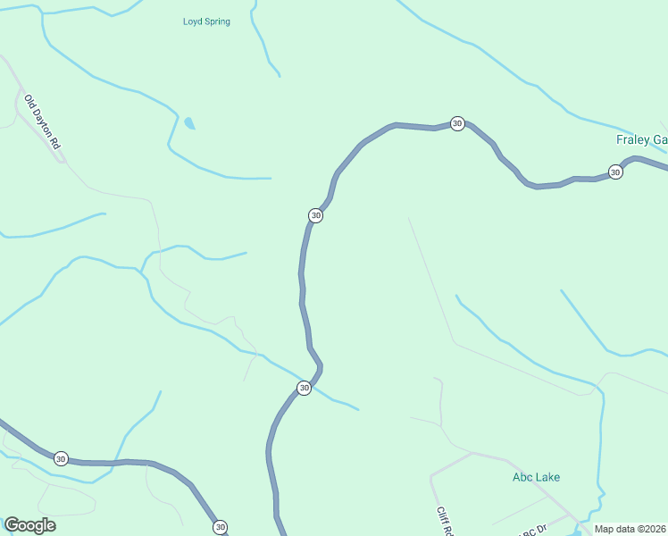 map of restaurants, bars, coffee shops, grocery stores, and more near 165 Paglen Ridge Drive in Pikeville