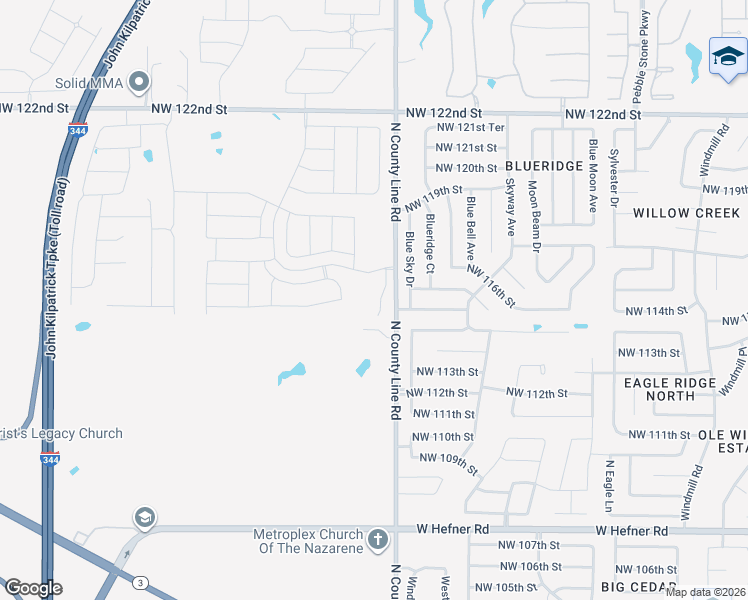 map of restaurants, bars, coffee shops, grocery stores, and more near in Oklahoma City
