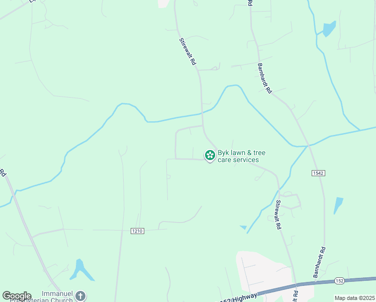 map of restaurants, bars, coffee shops, grocery stores, and more near 203 Crystal Creek Court in China Grove