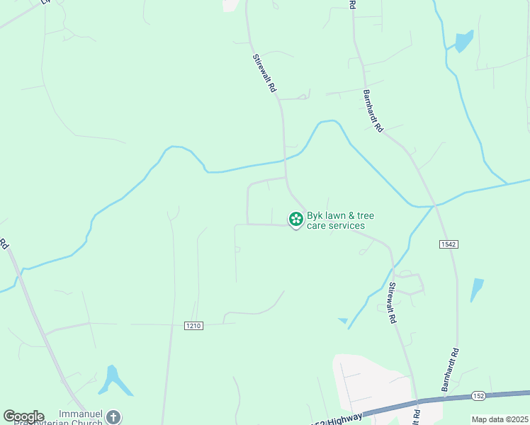 map of restaurants, bars, coffee shops, grocery stores, and more near 203 Crystal Creek Court in China Grove