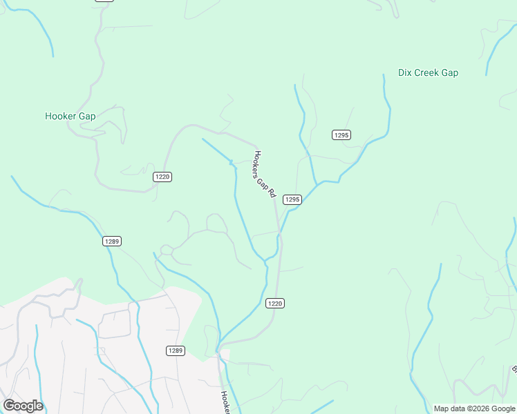 map of restaurants, bars, coffee shops, grocery stores, and more near 313 Hookers Gap Road in Candler