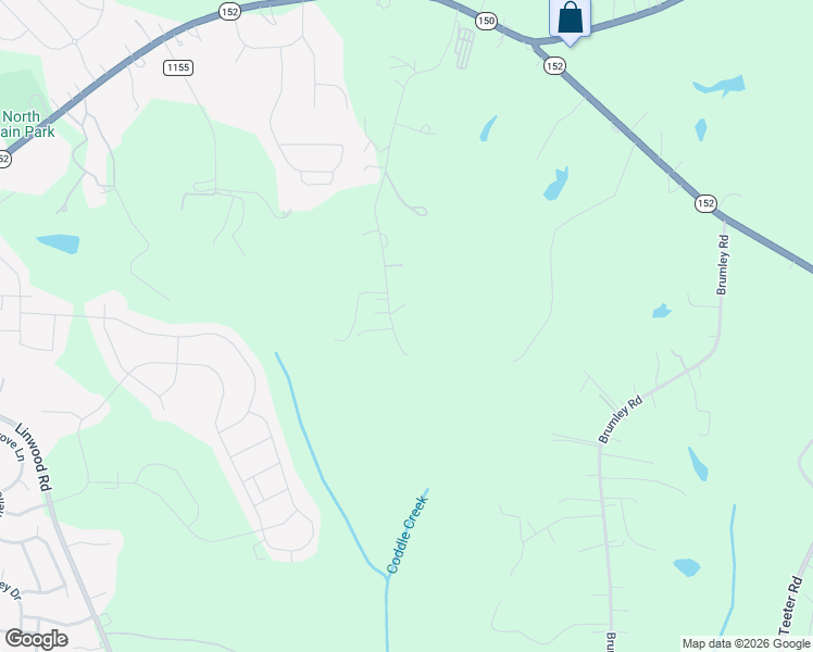 map of restaurants, bars, coffee shops, grocery stores, and more near 299 Alexander Acres Road in Mooresville