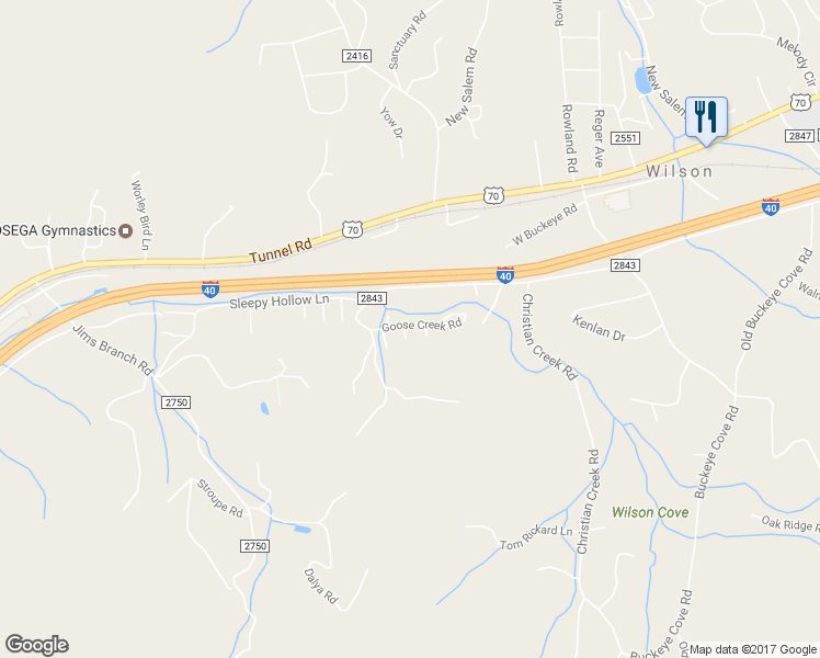 map of restaurants, bars, coffee shops, grocery stores, and more near 302 Golden Aster Road in Swannanoa