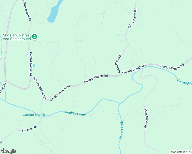 map of restaurants, bars, coffee shops, grocery stores, and more near 1891 Silvers Welch Road in Old Fort