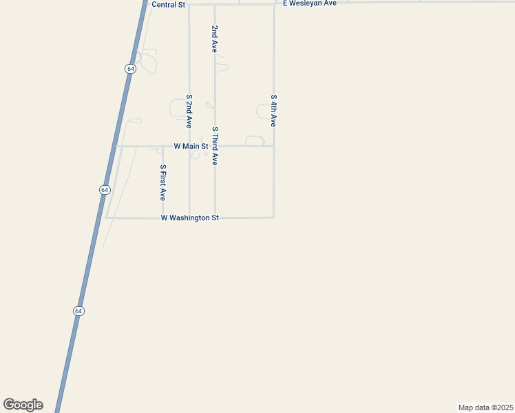 map of restaurants, bars, coffee shops, grocery stores, and more near 4708 South 4th Avenue in Williams