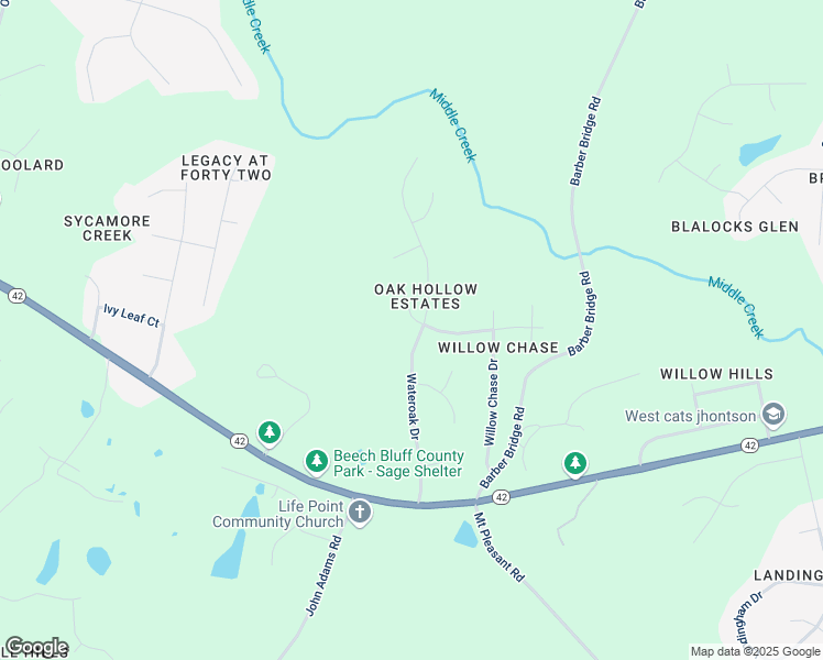 map of restaurants, bars, coffee shops, grocery stores, and more near 1101 Riderwood Court in Wake County