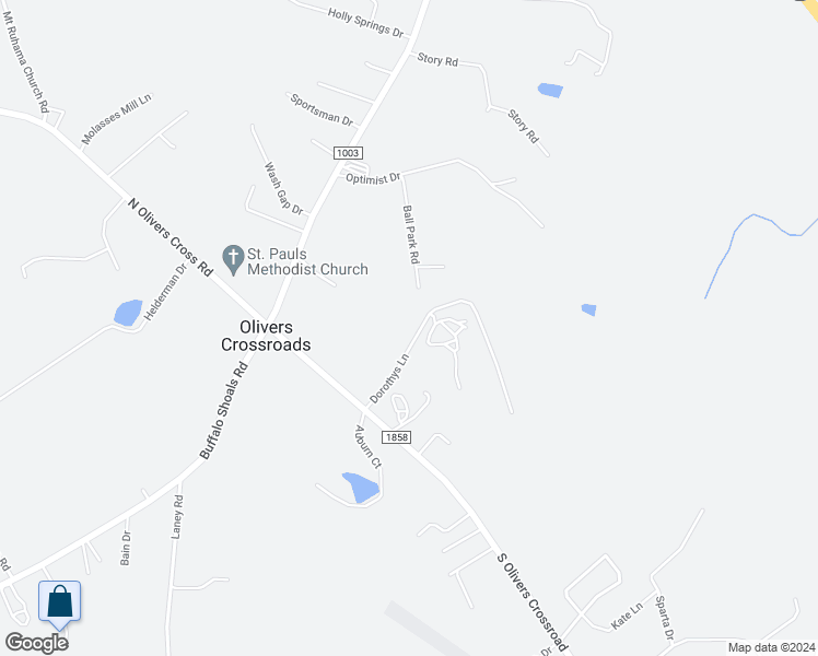map of restaurants, bars, coffee shops, grocery stores, and more near 3711 Dorothys Lane in Newton