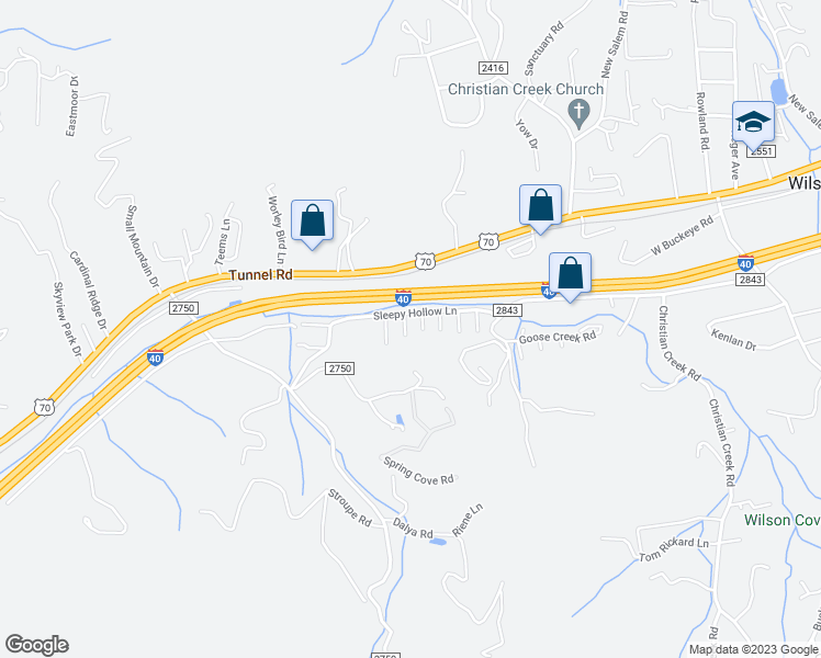 map of restaurants, bars, coffee shops, grocery stores, and more near 112 Loch Haven Road in Swannanoa