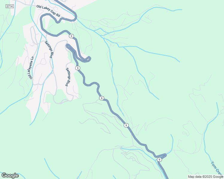 map of restaurants, bars, coffee shops, grocery stores, and more near Lakey Gap Road in Black Mountain