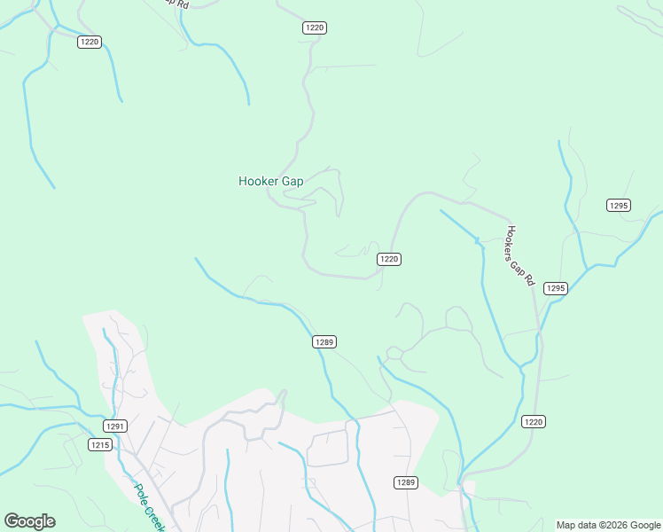 map of restaurants, bars, coffee shops, grocery stores, and more near 430 Hookers Gap Road in Candler