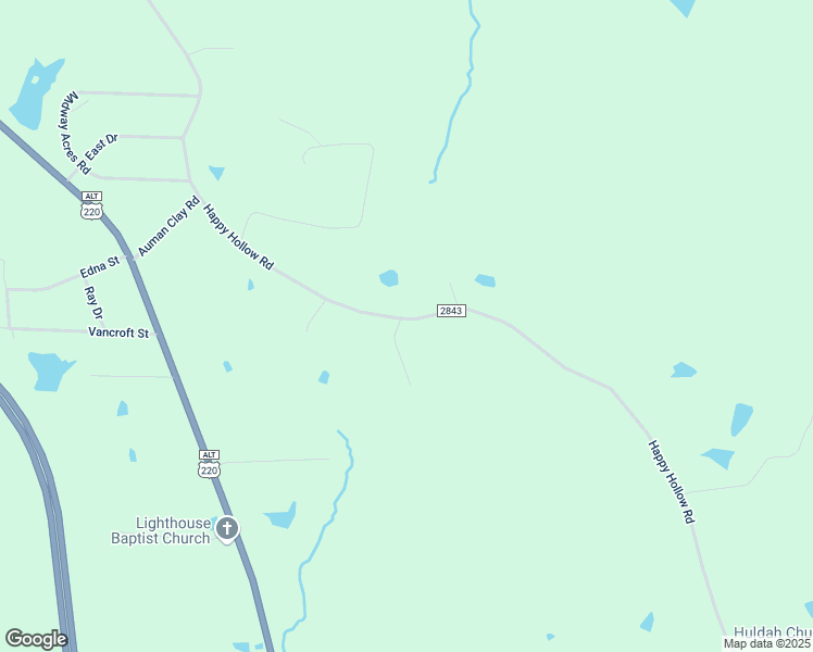 map of restaurants, bars, coffee shops, grocery stores, and more near 4102 Happy Hollow Road in Asheboro