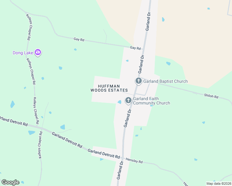 map of restaurants, bars, coffee shops, grocery stores, and more near 185 Rob Huffman Drive in Covington