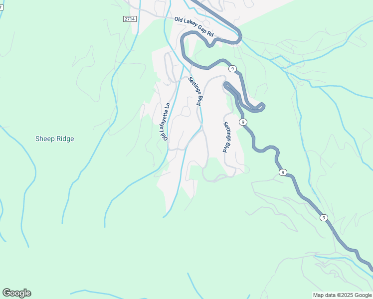 map of restaurants, bars, coffee shops, grocery stores, and more near 97 Old Lafayette Lane in Black Mountain