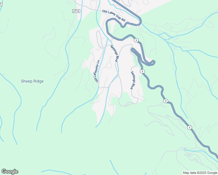 map of restaurants, bars, coffee shops, grocery stores, and more near 97 Old Lafayette Lane in Black Mountain