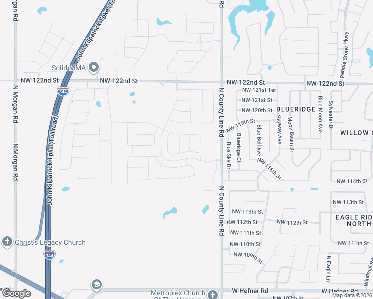 map of restaurants, bars, coffee shops, grocery stores, and more near 11804 Edi Avenue in Yukon