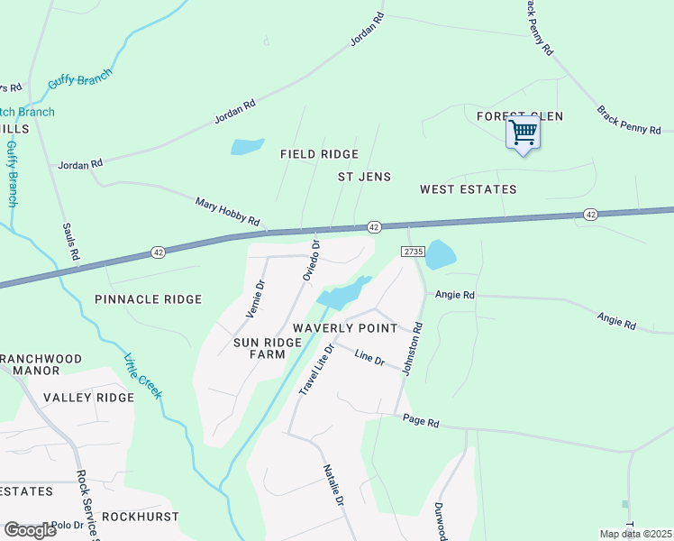 map of restaurants, bars, coffee shops, grocery stores, and more near 1108 Stonewater Drive in Raleigh