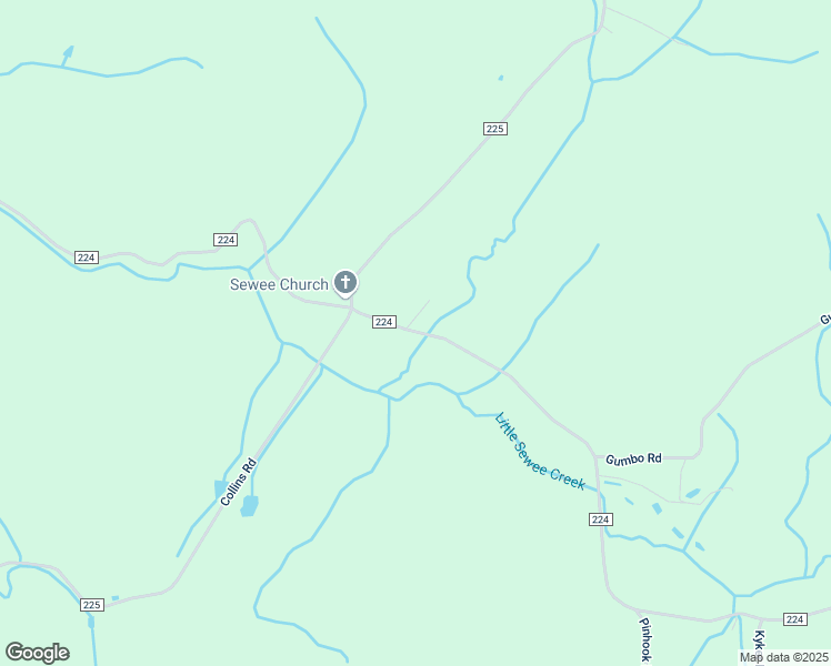 map of restaurants, bars, coffee shops, grocery stores, and more near 555-575 County Road 224 in Niota