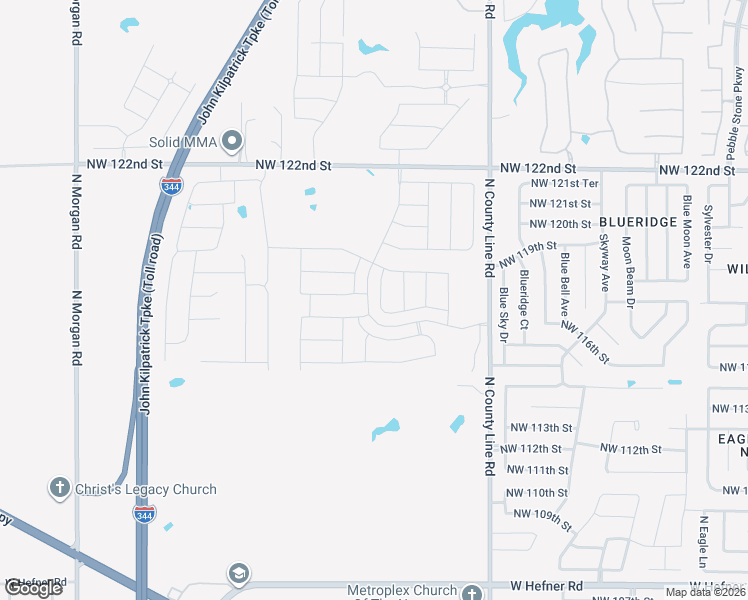map of restaurants, bars, coffee shops, grocery stores, and more near 11804 Edi Avenue in Yukon