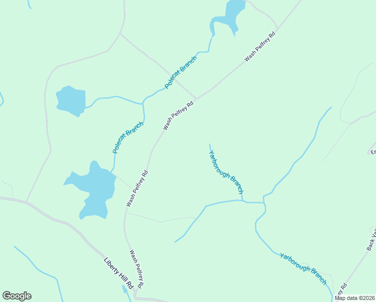 map of restaurants, bars, coffee shops, grocery stores, and more near 162 Wash Pelfrey Road in Evensville