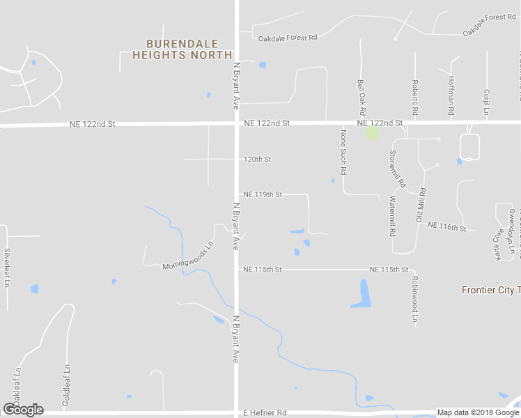 map of restaurants, bars, coffee shops, grocery stores, and more near 11800 North Bryant Avenue in Oklahoma City