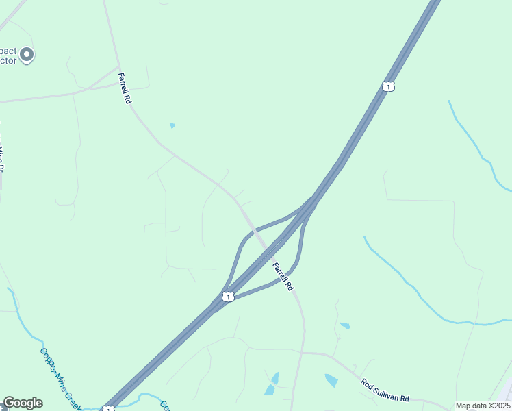 map of restaurants, bars, coffee shops, grocery stores, and more near 4402 Farrell Road in Sanford