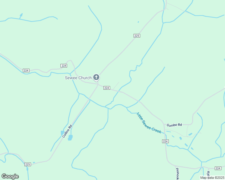 map of restaurants, bars, coffee shops, grocery stores, and more near 555 County Road 224 in Niota
