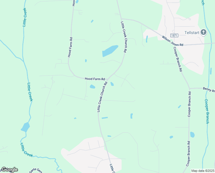 map of restaurants, bars, coffee shops, grocery stores, and more near 3448 Little Creek Church Road in Clayton