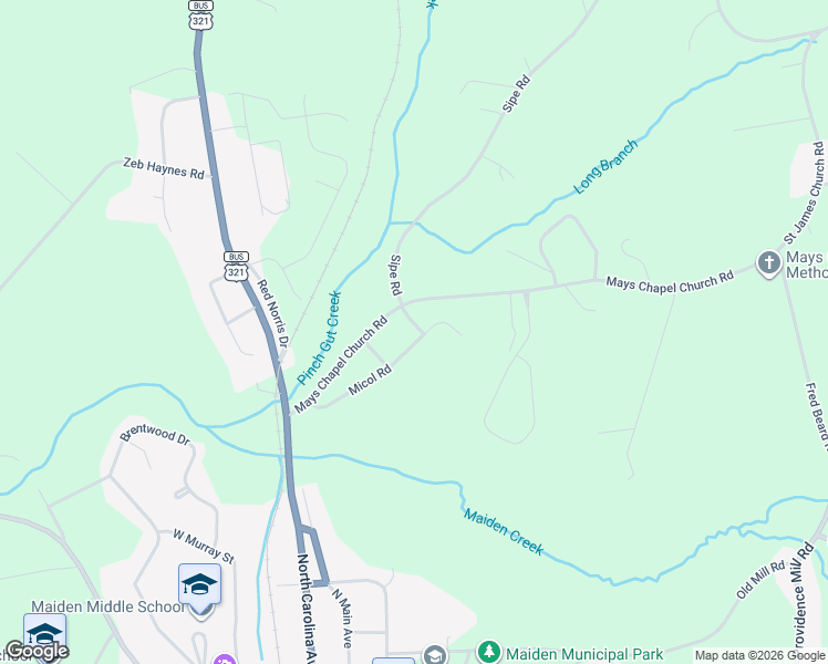 map of restaurants, bars, coffee shops, grocery stores, and more near 1300 Micol Road in Newton