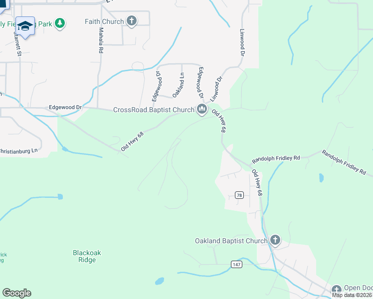 map of restaurants, bars, coffee shops, grocery stores, and more near 147 Veterans Road in Sweetwater