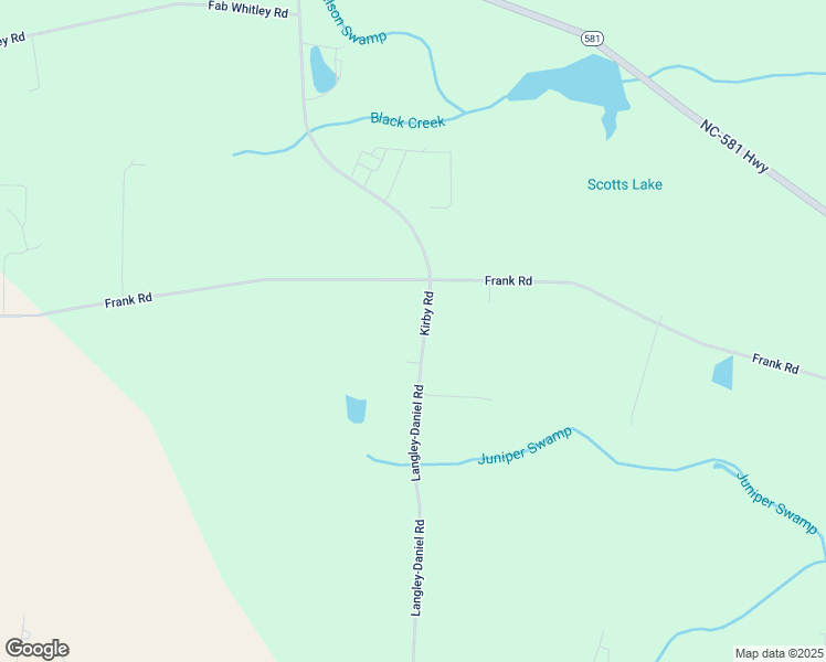 map of restaurants, bars, coffee shops, grocery stores, and more near 9122 Kirby Road in Kenly