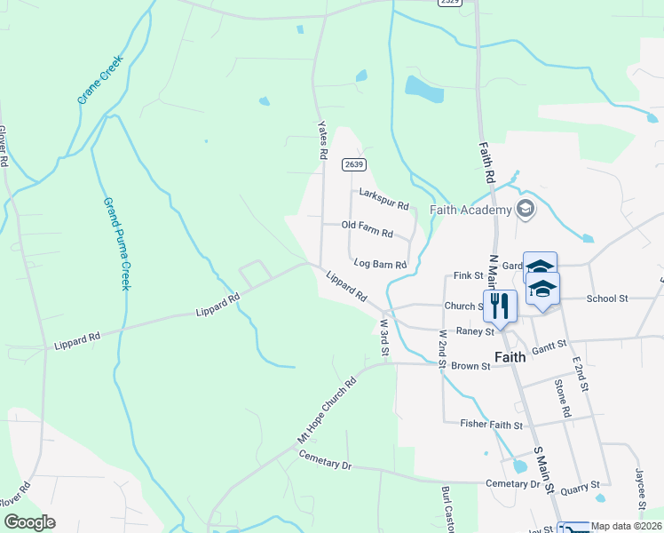 map of restaurants, bars, coffee shops, grocery stores, and more near 722 Lippard Road in Salisbury