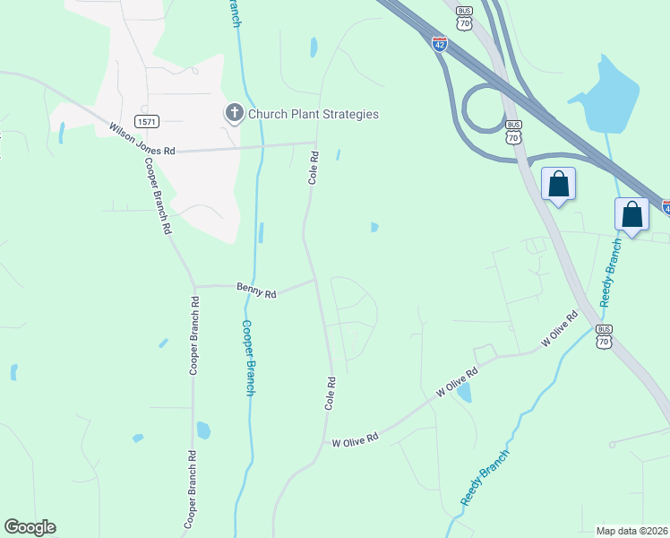 map of restaurants, bars, coffee shops, grocery stores, and more near 1371 Cole Road in Clayton