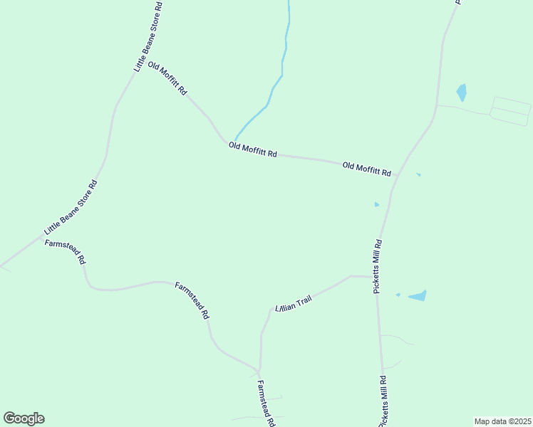 map of restaurants, bars, coffee shops, grocery stores, and more near Old Moffitt Road in Randolph County