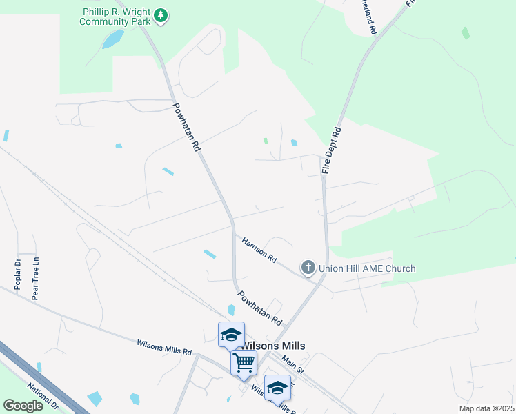 map of restaurants, bars, coffee shops, grocery stores, and more near 115 Parker Street in Clayton