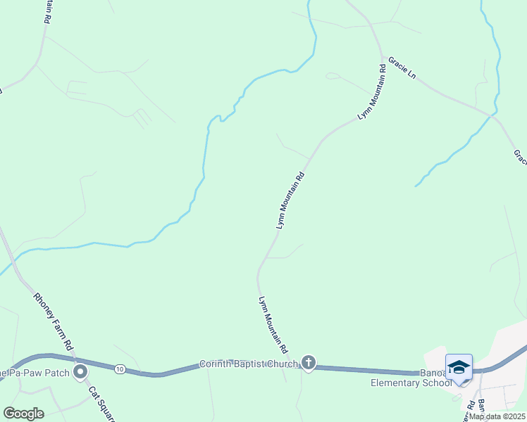 map of restaurants, bars, coffee shops, grocery stores, and more near 1797 Lynn Mountain Road in Vale