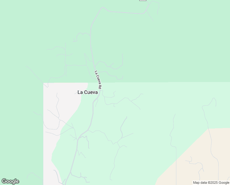 map of restaurants, bars, coffee shops, grocery stores, and more near 208 La Cueva Road in Glorieta