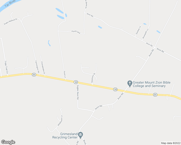 map of restaurants, bars, coffee shops, grocery stores, and more near 473 Sandcastle Street in Grimesland