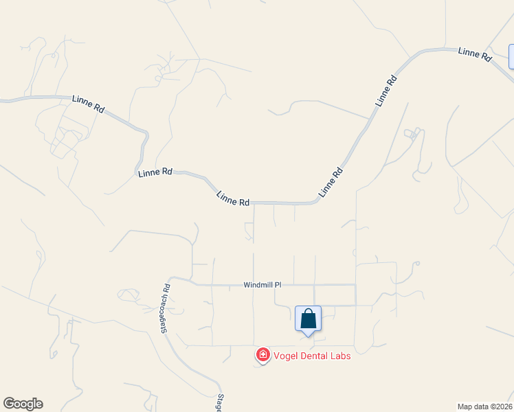 map of restaurants, bars, coffee shops, grocery stores, and more near 6310 Linne Road in Paso Robles