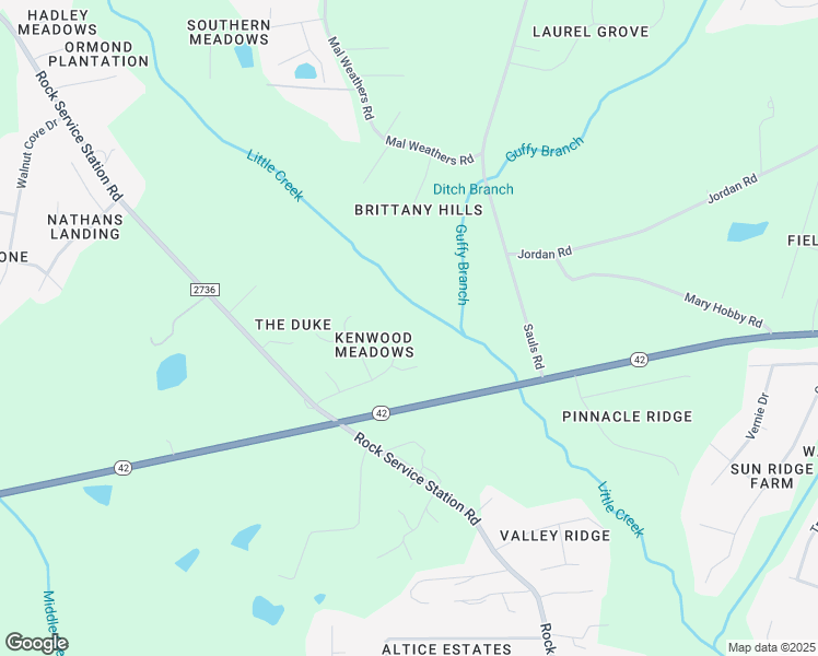map of restaurants, bars, coffee shops, grocery stores, and more near 101 Kenwood Meadows Drive in Raleigh