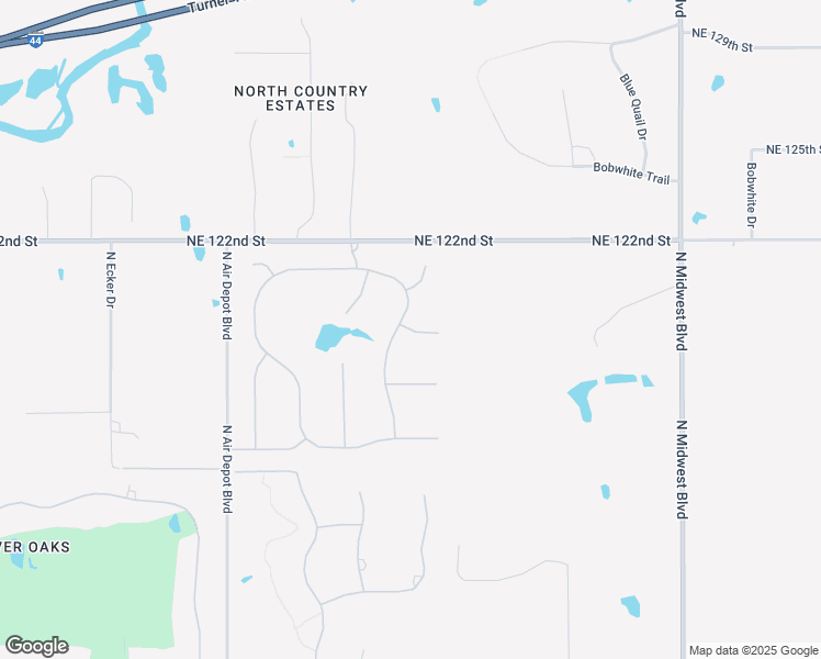 map of restaurants, bars, coffee shops, grocery stores, and more near 4201 Northeast 119th Place in Edmond