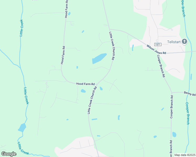 map of restaurants, bars, coffee shops, grocery stores, and more near 3573 Little Creek Church Road in Clayton