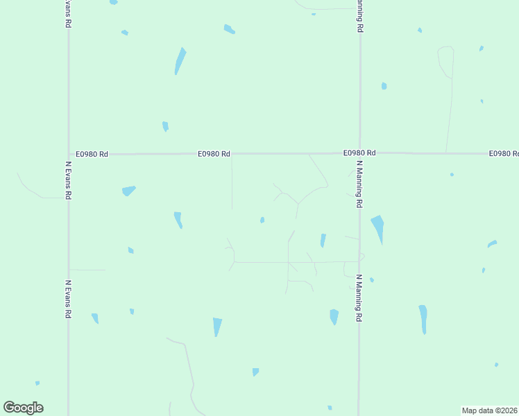 map of restaurants, bars, coffee shops, grocery stores, and more near 6501 Evergreen in El Reno