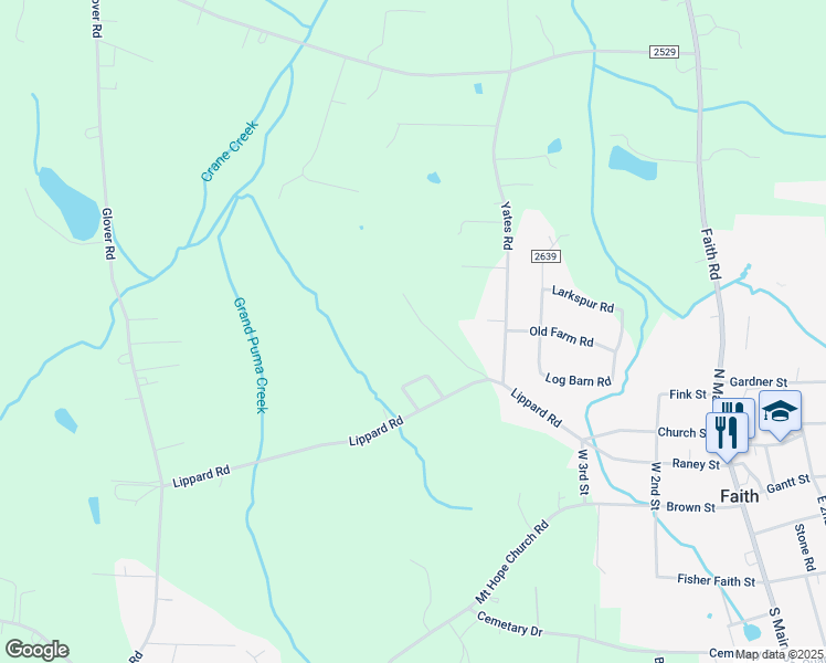 map of restaurants, bars, coffee shops, grocery stores, and more near 260 Buck Drive in Salisbury