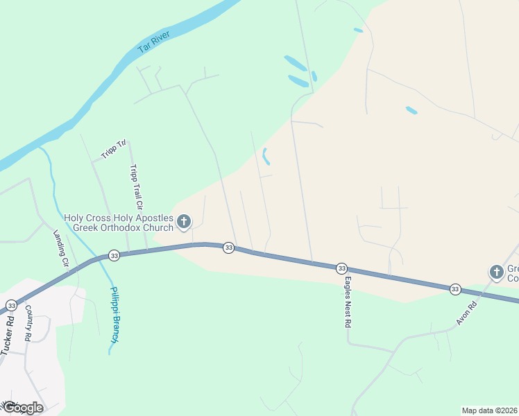 map of restaurants, bars, coffee shops, grocery stores, and more near 303 Chesapeake Drive in Grimesland
