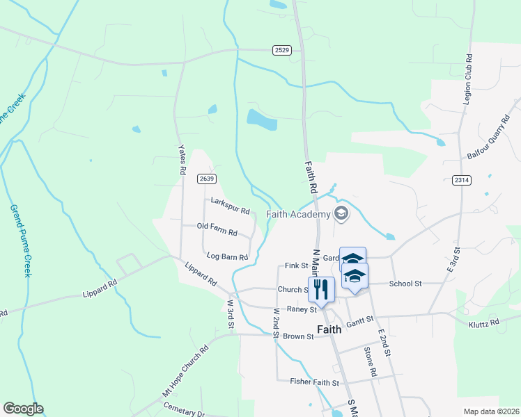 map of restaurants, bars, coffee shops, grocery stores, and more near 835 Bee Tree Road in Salisbury