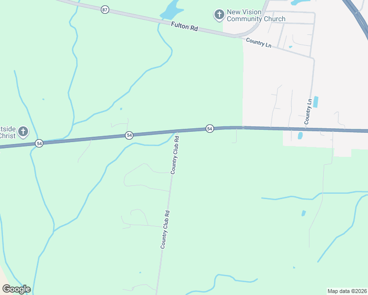 map of restaurants, bars, coffee shops, grocery stores, and more near 2334 Tennessee 54 in Brownsville